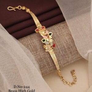 Multistone Tass Polished Bracelet