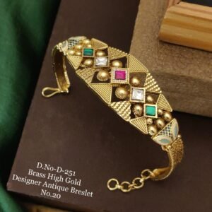 Geometric Stone Antique Bracelet