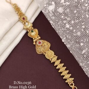 Brass high gold antique multishape traditional bracelet