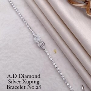 Ad diamond silver xuping bracelet premium sparkle design